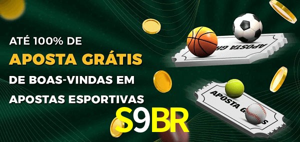 S9BR Ate 100% de Aposta Gratis