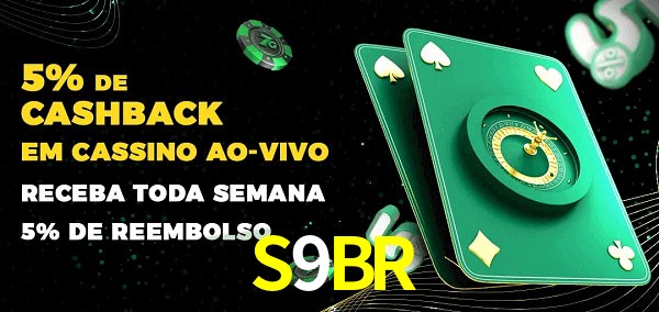 Promoções do cassino ao Vivo S9BR